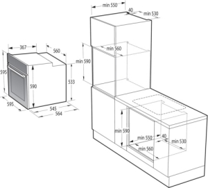   Gorenje BO6725E02WG, 