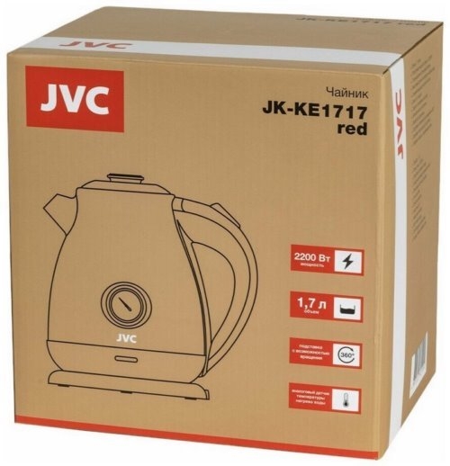   JVC JK-KE1717 red