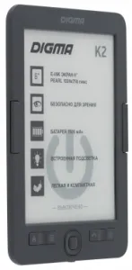   Digma K2 6 E-ink HD Pearl 758x1024 600MHz/4Gb/microSDHC/  -