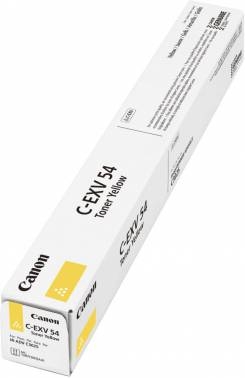 Тонер-картридж Canon C-EXV54Y 1397C002 желтый туба для копира C3025i