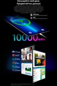  Teclast T65Max G99 (2.0) 8C RAM8Gb ROM256Gb 12.95 IPS 1920x1200 3G 4G Android 14 