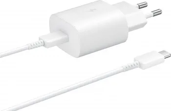    Samsung Adapter 25W Type C   White (EP-TA800XWEGWW)