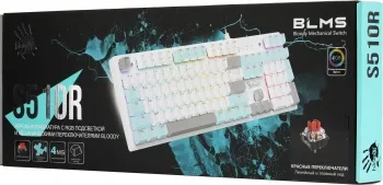  A4Tech Bloody S510R   USB for gamer LED (S510R USB ICY WHITE/BLMS RED)