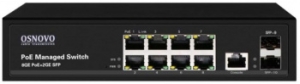  Osnovo SW-80802/L(150W) 8G 2SFP 8PoE+ 150W 