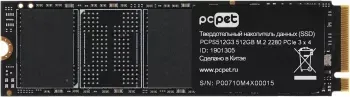  SSD PC Pet PCI-E 3.0 x4 512Gb PCPS512G3 M.2 2280 OEM
