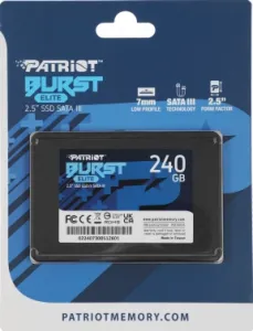  SSD Patriot Burst Elite 240GB, SATA 2.5, PBE240GS25SSDR, 450/320, RET