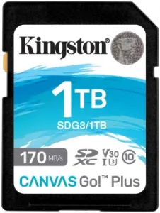   Kingston 1TB SDXC Canvas Go Plus 170R C10 UHS-I U3 V30/ Kingston 1TB SDXC Canvas Go Plu