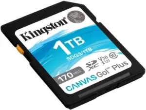  Kingston 1TB SDXC Canvas Go Plus 170R C10 UHS-I U3 V30/ Kingston 1TB SDXC Canvas Go Plu