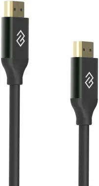 Кабель аудио-видео Digma HDMI (m)/HDMI (m) 1.5м. феррит.кольца позолоч.конт. черный (D-HDMI-V2.1-1.5