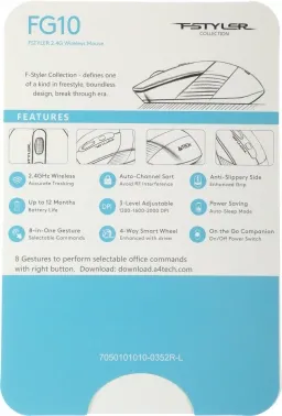  A4Tech Fstyler FG10 /  (2000dpi)  USB (3but)