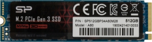   512GB Silicon Power A80, M.2 2280, PCI-E 3x4, [R/W - 3200/2300 MB/s]