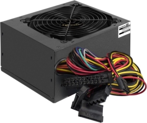   Exegate EX260644RUS-S 650PPE, ATX, SC, black, APFC, 12cm, 24p+4p, PCI-E, 5*SATA, 3*IDE,