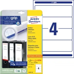  Avery Zweckform L4761-25 A4 61x192 4  /80/2/25./ . 