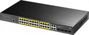  Cudy GS2028PS4-300W (L2) 28x1/ 4SFP 24PoE+ 300W 