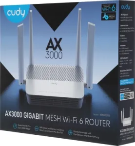   Cudy WR3000S AX3000 10/100/1000BASE-TX