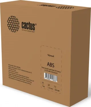    3D Cactus CS-3D-ABS-1KG-BLACK ABS d1.75 1 1.