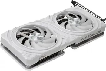  Palit PCI-E 4.0 RTX4070 DUAL WHITE NVIDIA GeForce RTX 4070 12Gb 192bit GDDR6X 1920/21000 