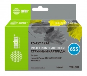   Cactus CS-CZ112AE   655 HP DJ IA 3525/5525/4515/4525 (14,6ml)