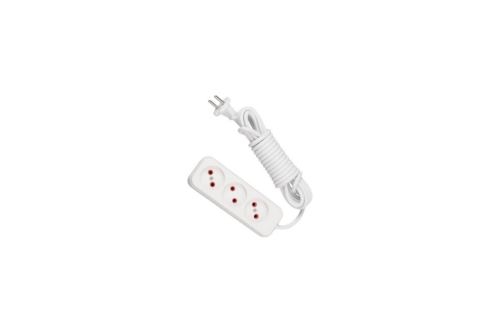 Удлинитель 3х3м без заземл. 10А IP20 Lezard 720-0303-303