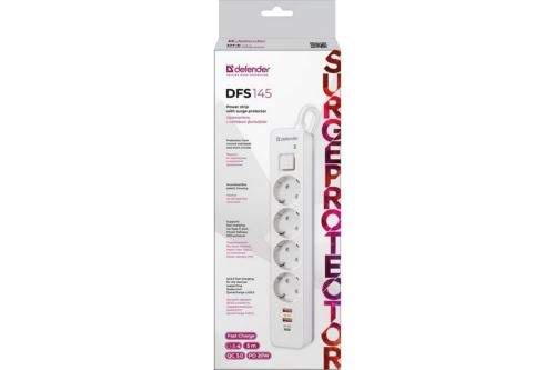Defender     DFS 145, , 4, USB+TypeC, 5 .