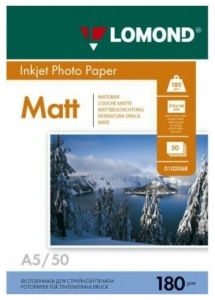  Lomond 0102068 Photo Paper Matt 