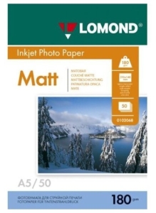  Lomond 0102068 Photo Paper Matt 