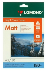  Lomond 0102068 Photo Paper Matt 