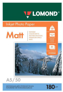  Lomond 0102068 Photo Paper Matt 