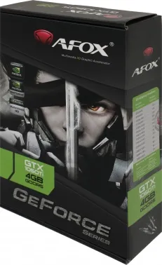  Afox PCI-E AF1050TI-4096D5H7-V8 NVIDIA GeForce GTX 1050TI 4Gb 128bit GDDR5 1291/7000 DVIx