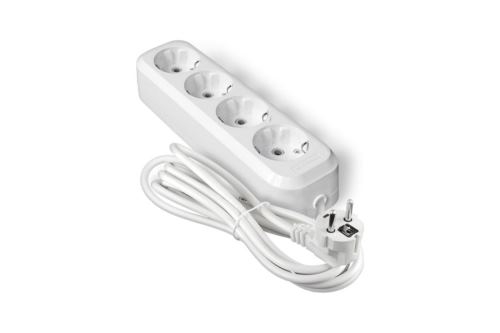 Удлинитель 4х3м с заземл. 16А IP20 Е-304 АБС-пл. ПВС 3х1 UNIVersal 9631981