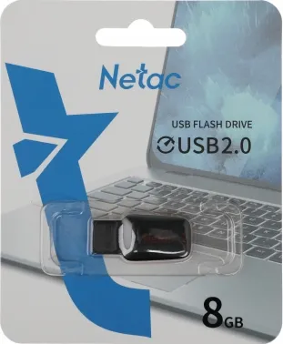   Netac U197 8Gb <NT03U197N-008G-20BK>, USB2.0, , 