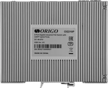  Unmanaged Industrial Switch 8x1000Base-T PoE, 2x1000Base-X SFP, PoE Budget 185W, Surge 4K