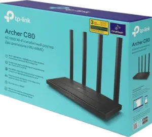   TP-Link Archer C80 AC1900 10/100/1000BASE-TX 