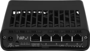  mikroTik hAP ax2 C52iG-5HaxD2HaxD-TC WIFI6, 2.4+5Ghz, 5RJ45 1Gbit, 1 POE