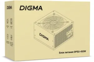   Digma ATX 450W DPSU-450W (20+4pin) 120mm fan 3xSATA RTL