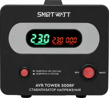    SMARTWATT AVR TOWER 500RF (140W - 260W, 500VA, 0.5 , 50-60 , 