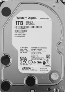   Western Digital 1TB Ultrastar 7K2 (HUS722T1TALA604) {Serial ATA III, 7200 rpm, 128Mb bu