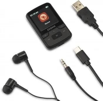 Hi-Fi Flash Digma Z5 BT 16Gb /1.54/FM/microSD/microSDHC/clip