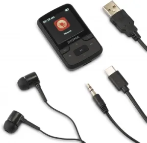  Hi-Fi Flash Digma Z5 BT 16Gb /1.54/FM/microSD/microSDHC/clip