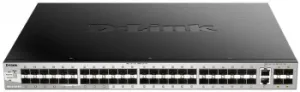  DGS-3130-54S Managed L3 Stackable Switch 48x1000Base-X SFP, 2x10GBase-T, 4x10GBase-X SFP+