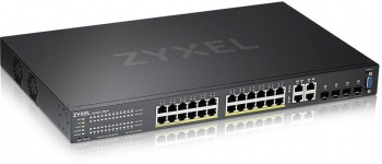  L2  PoE+ Zyxel NebulaFlex Pro GS2210-28HP, rack 19