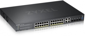  L2  PoE+ Zyxel NebulaFlex Pro GS2210-28HP, rack 19, 24xGE PoE+, 4xCombo (SFP/RJ
