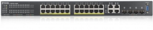  L2  PoE+ Zyxel NebulaFlex Pro GS2210-28HP, rack 19, 24xGE PoE+, 4xCombo (SFP/RJ