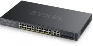  L2  PoE+ Zyxel NebulaFlex Pro GS2210-28HP, rack 19, 24xGE PoE+, 4xCombo (SFP/RJ