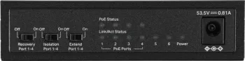   Mercusys MS106LP  6  10/100 / (4  PoE+)