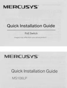   Mercusys MS106LP  6  10/100 / (4  PoE+)