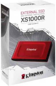   Kingston External SSD XS1000, 2000GB, Type-C/A, USB 3.2 Gen 2, R/W 1050/100