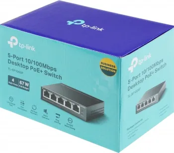  TP-Link SMB TL-SF1005P 5- 10/100 /    4  PoE 