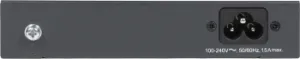  Unmanaged Switch 4x1000Base-T PoE, 1x1000Base-T, PoE Budget 60W, Long-range PoE up to 250