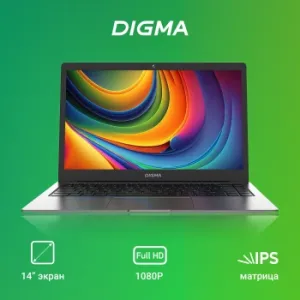  Digma EVE C4800 Celeron N4020 8Gb SSD256Gb Intel UHD Graphics 600 14 IPS FHD (1920x1080) Wi